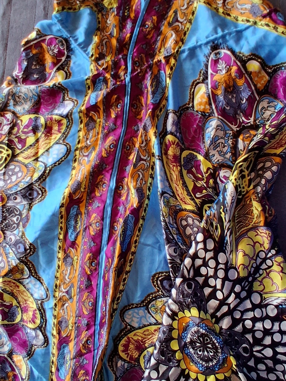 Festival Paisley Print Dress in Multicolors